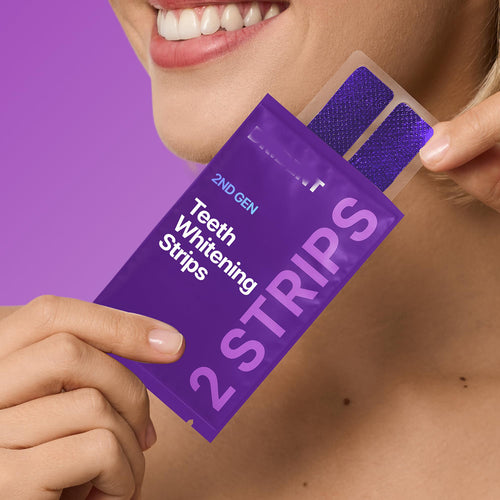 Purple Teeth Whitening Strips